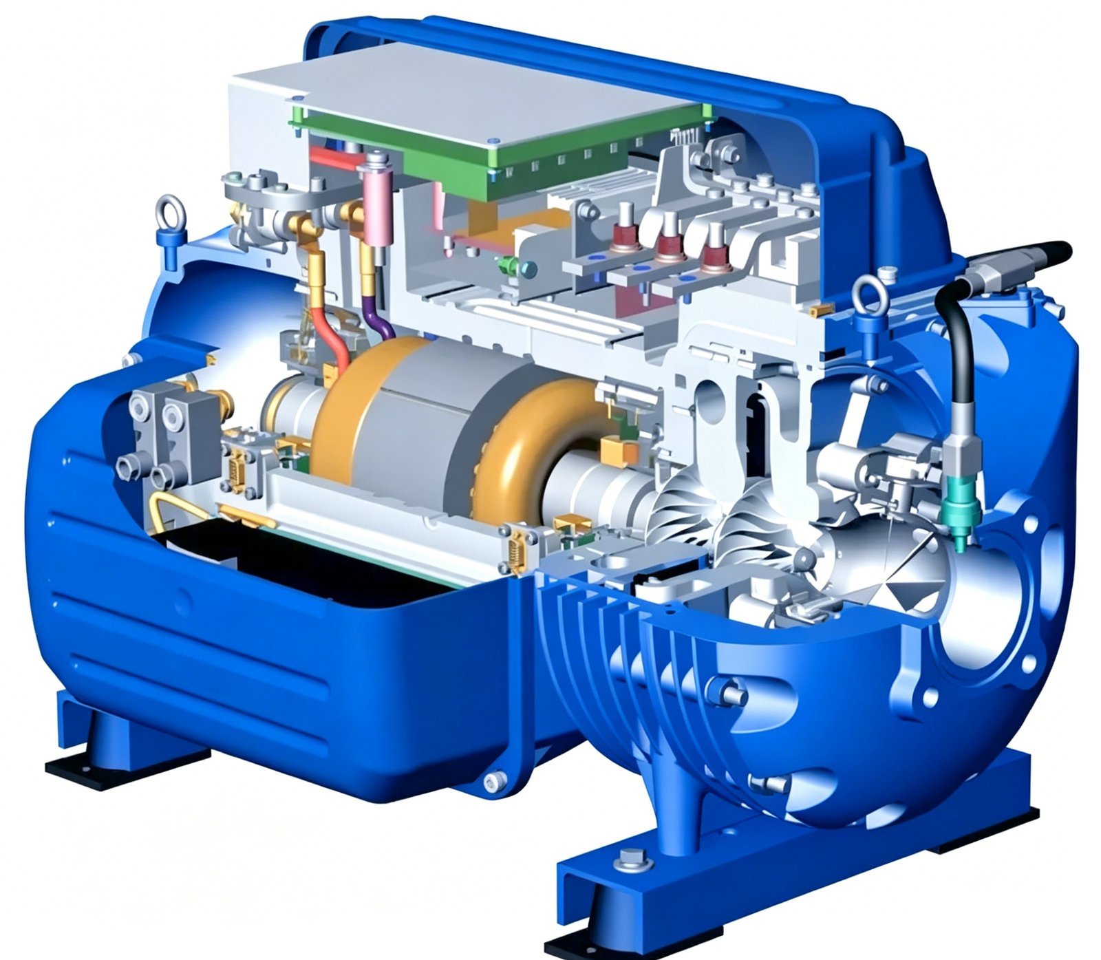 30000 RPM + 240 kW! BOMAG Magnetic Levitation Refrigeration Compressor Solves Pain Points in the LNG Carrier Industry